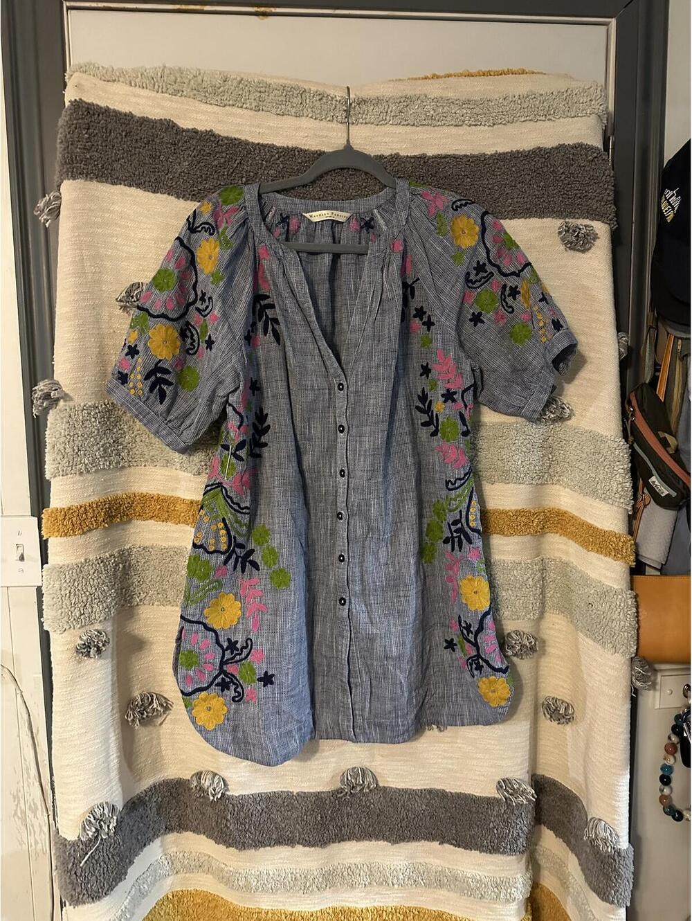 Wayward Fancies by eShakti Embroidered Dress | Size S | Very Good Condition